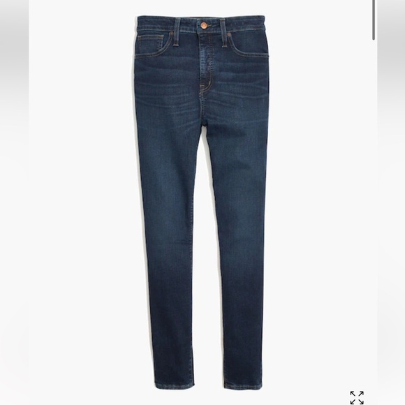 Madewell Curvy High-Rise Skinny Jeans in Hayes Wash - Picture 3 of 14
